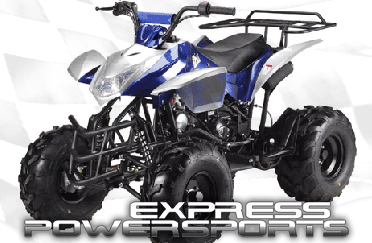 ATV 125cc Thunderbolt blue