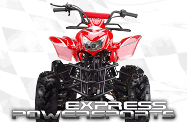 ATV 125cc Thunderbolt red-front