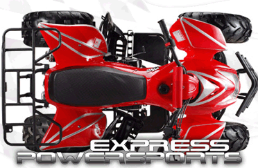 ATV 125cc Thunderbolt red-top