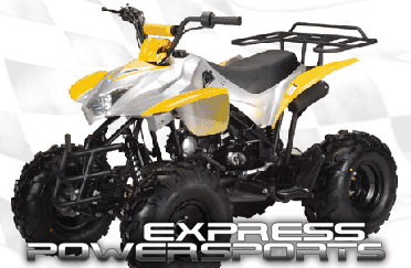 ATV 125cc Thunderbolt yellow